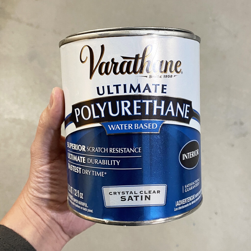 can of varathane waterbased polyurethane