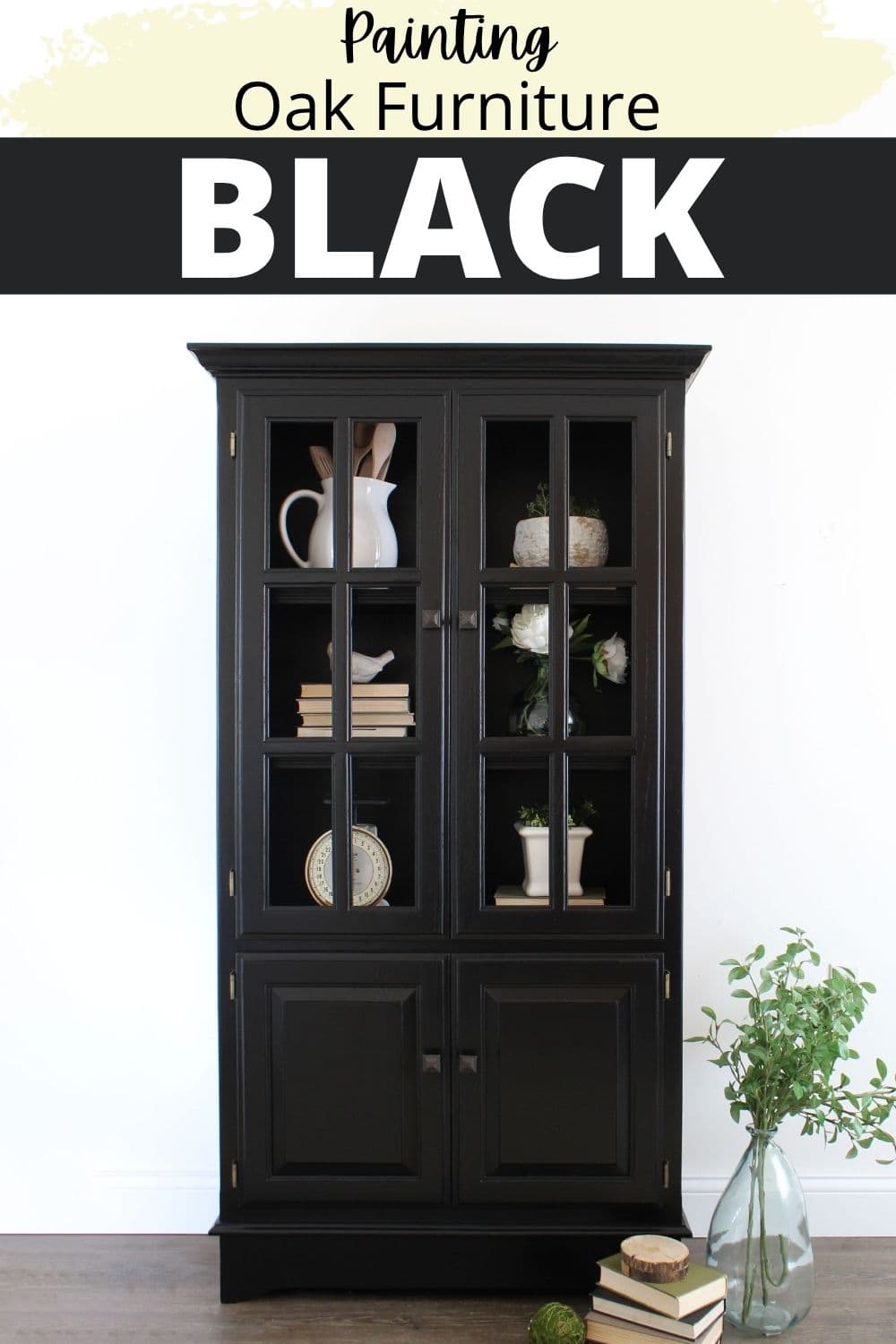 Painting Oak Furniture Black
