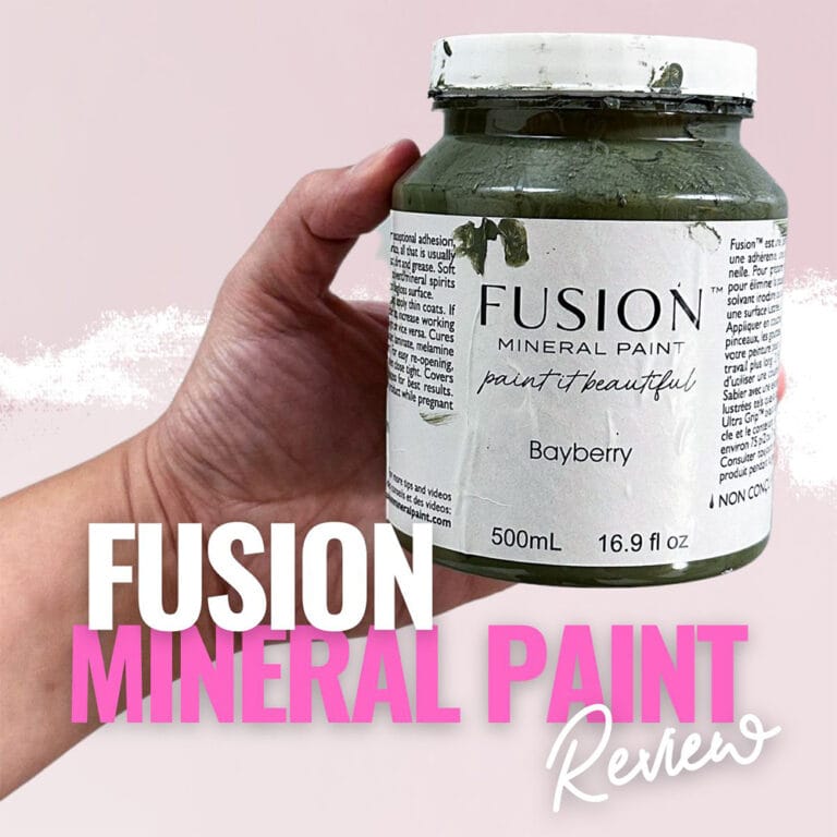 How to Wet Sand Fusion Mineral Paint for a Super Smooth Finish