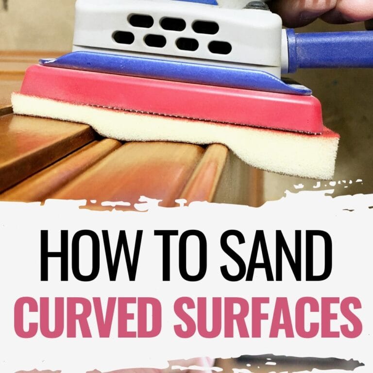 How to Sand Curved Surfaces