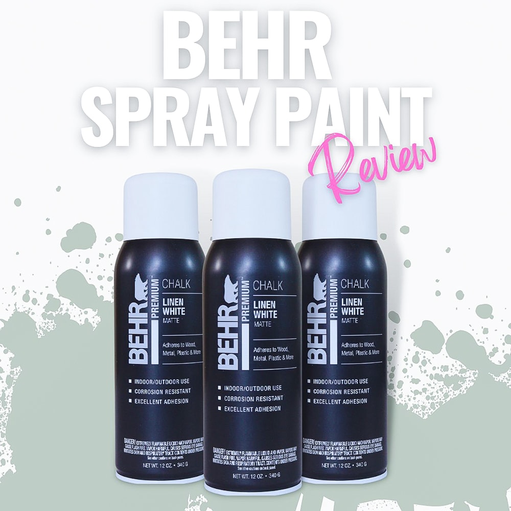 Behr Spray Paint Review