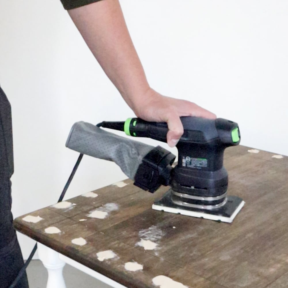 Festool sander with built-in dust extraction system