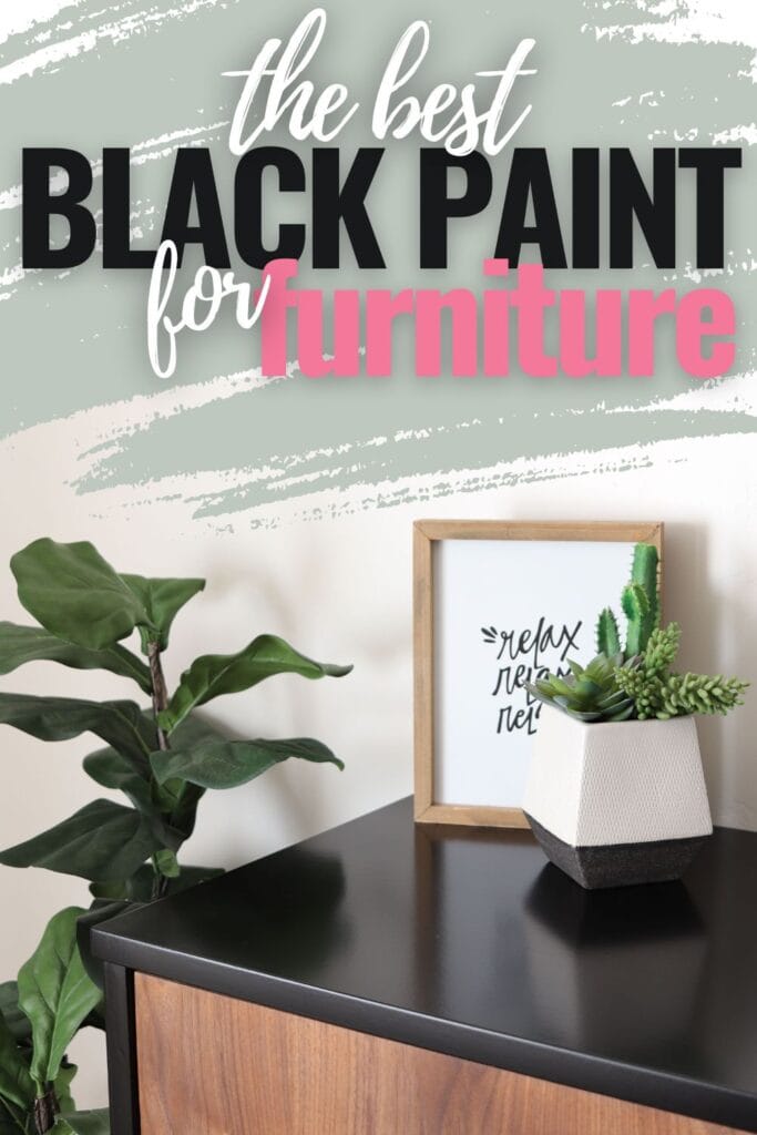 The Best Black Furniture Paint
