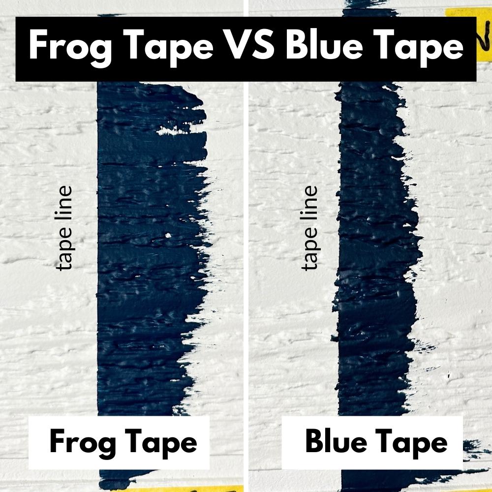 frog tape vs blue tape on rough surfaces