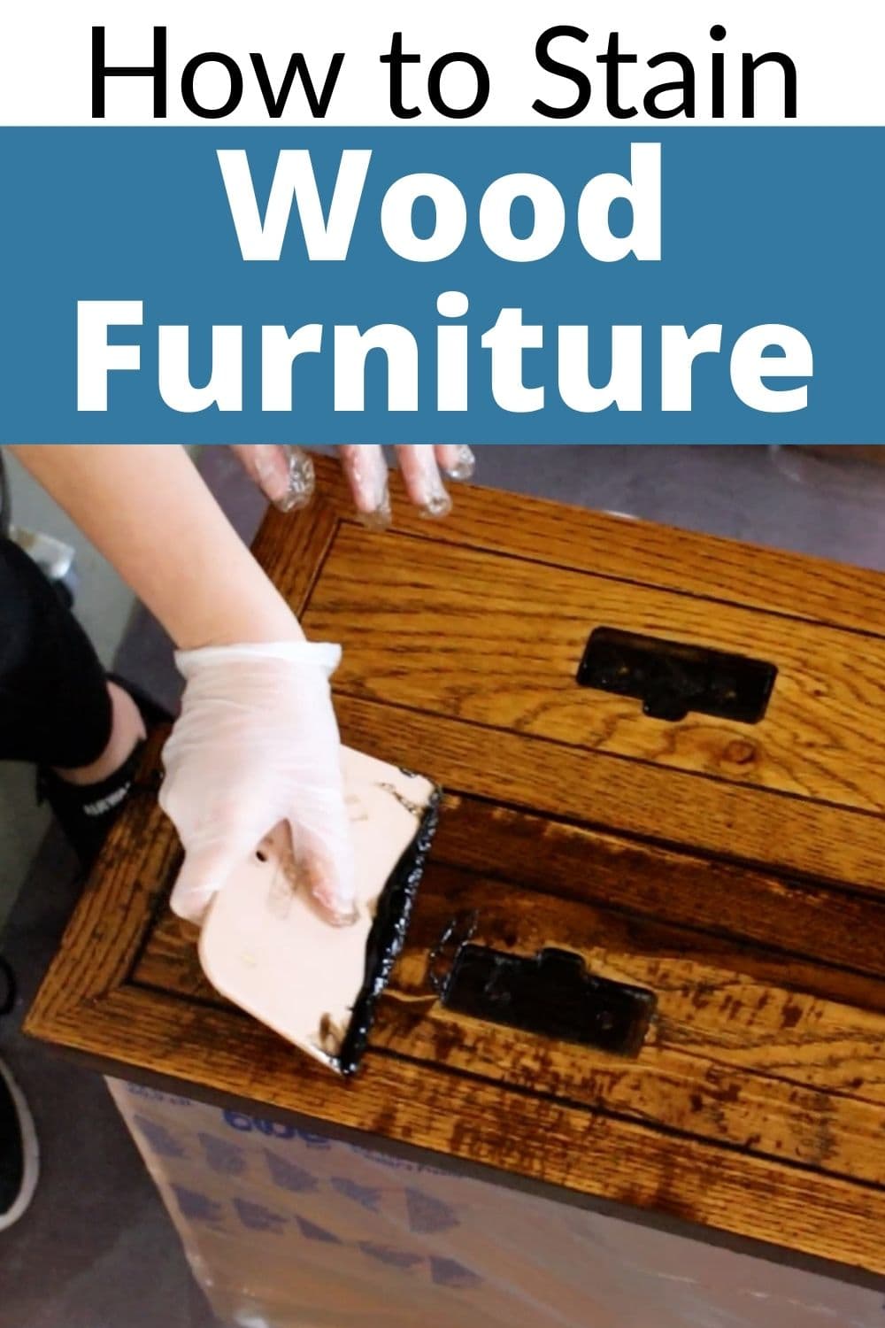 How to Stain Wood Furniture