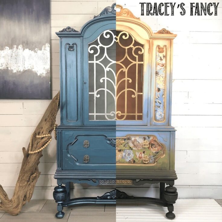 Image for The Perfect Metallic Blue for Your China Hutch