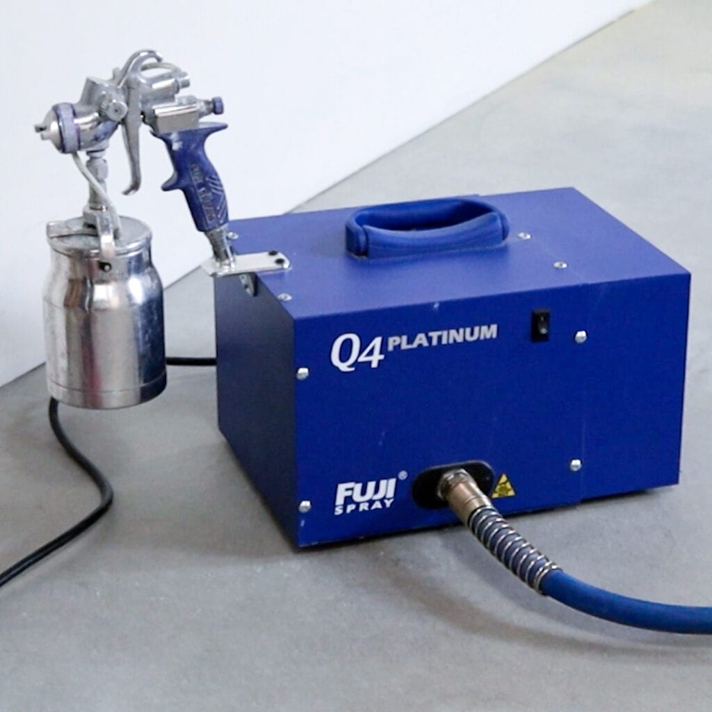 photo of the more expensive Fuji Q4 paint sprayer