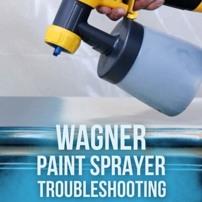 Wagner Paint Sprayer Troubleshooting