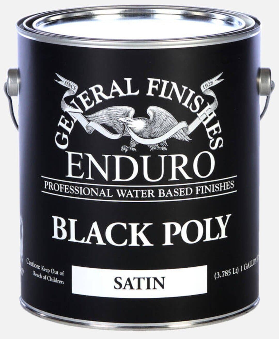 General Finishes Enduro Pigmented Black Poly 