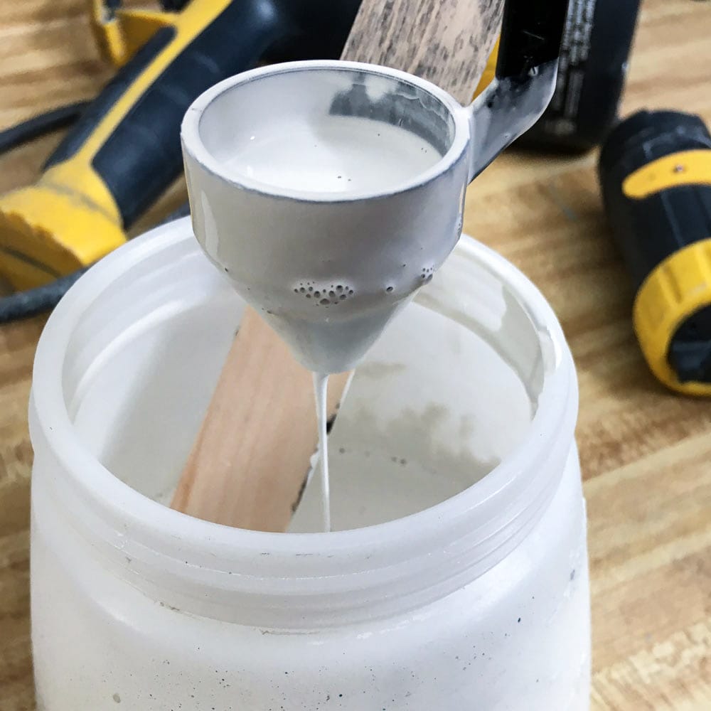 thinning out chalk paint before using with paint sprayer