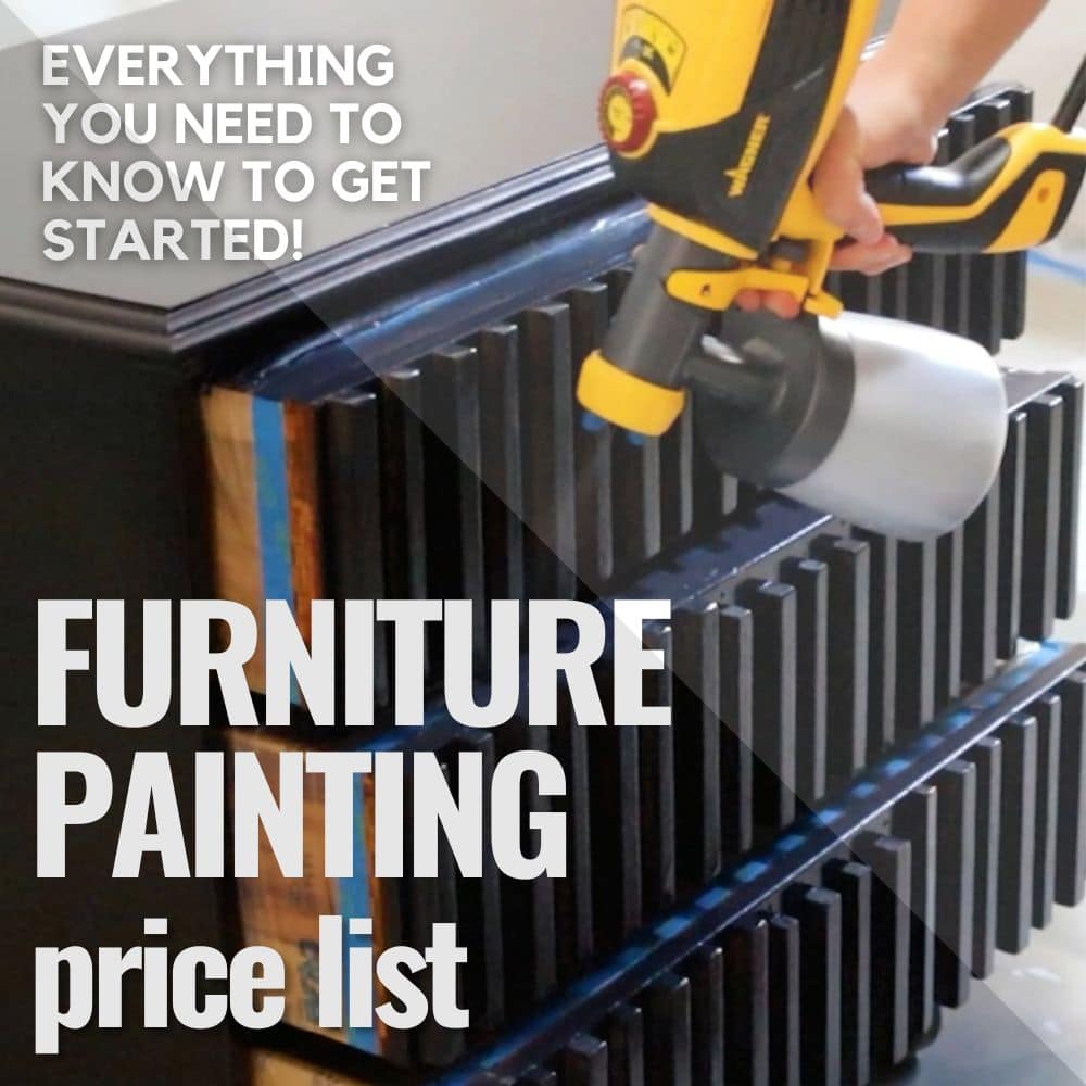 Furniture Painting Price List