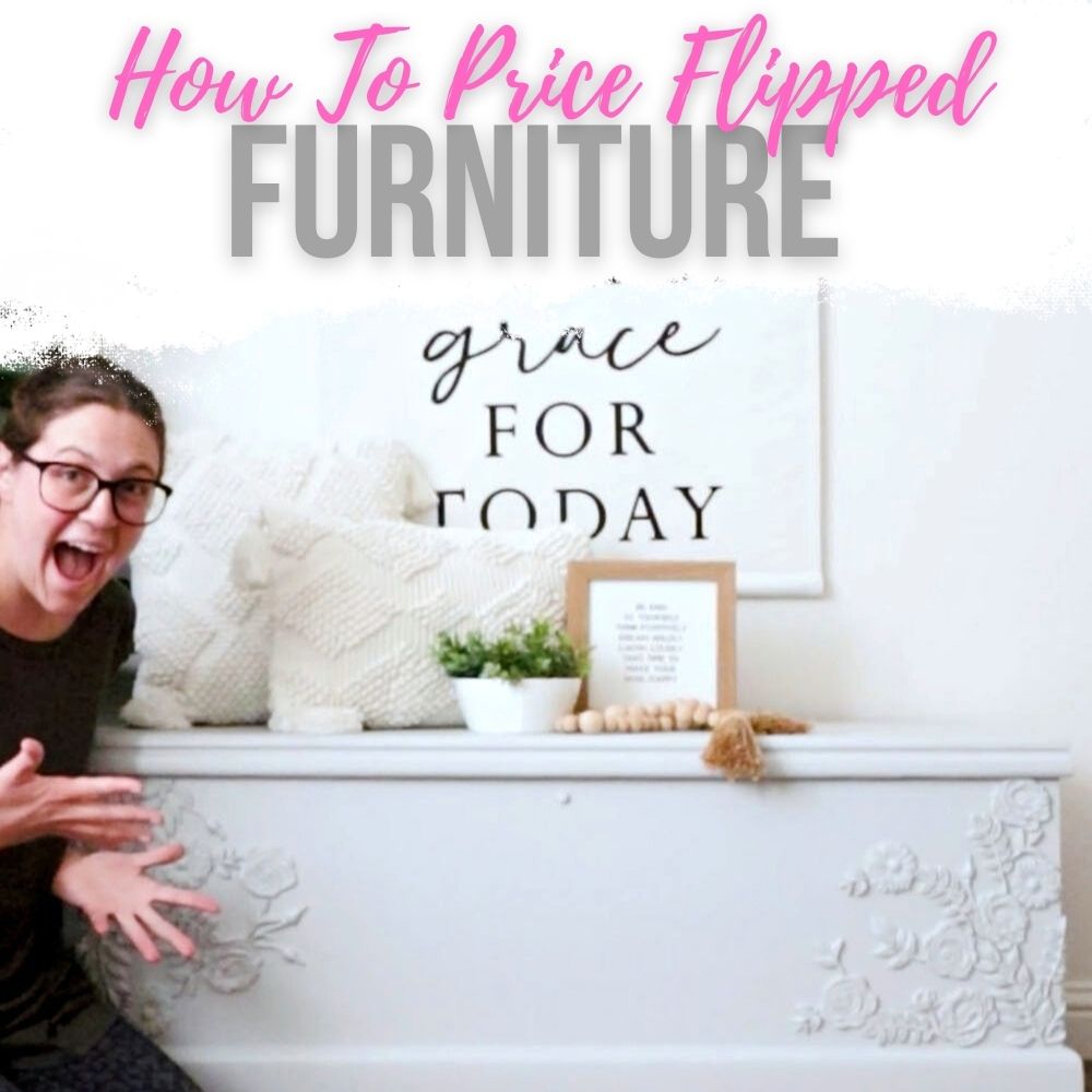 How to Price Flipped Furniture
