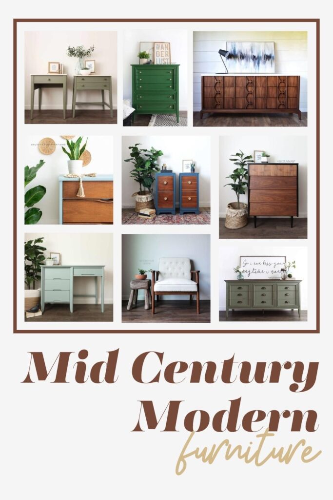 Collage of MCM Furniture