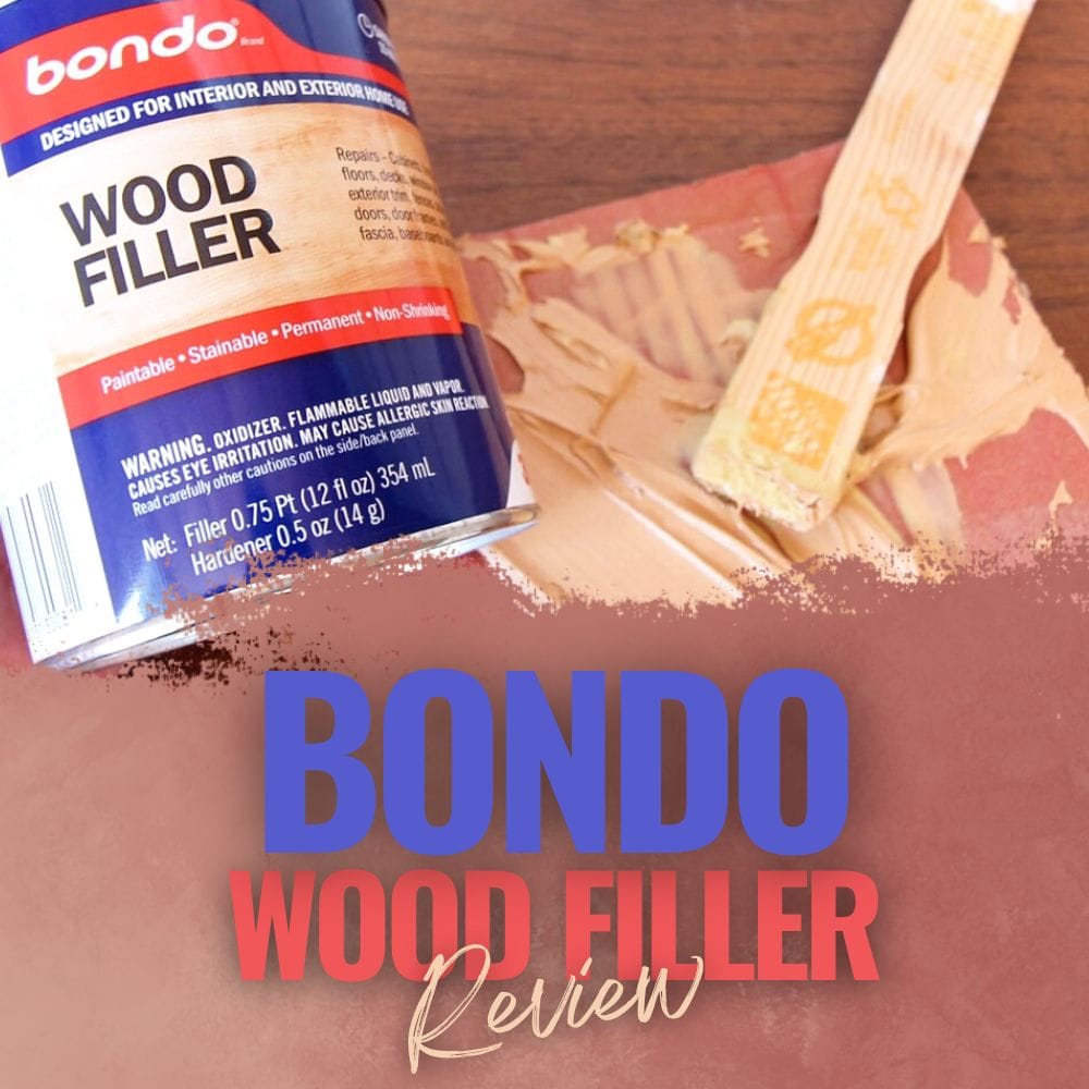 Bondo Wood Filler Review