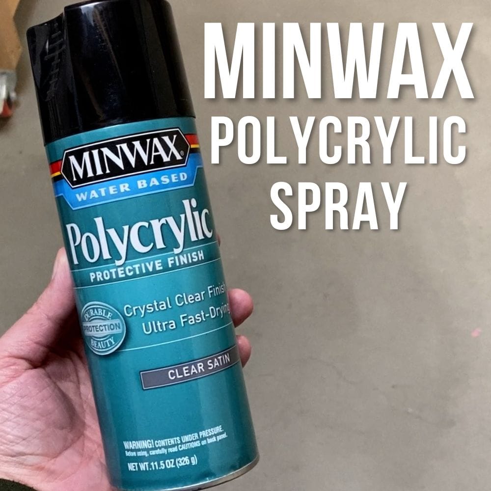 Minwax Polycrylic Spray 