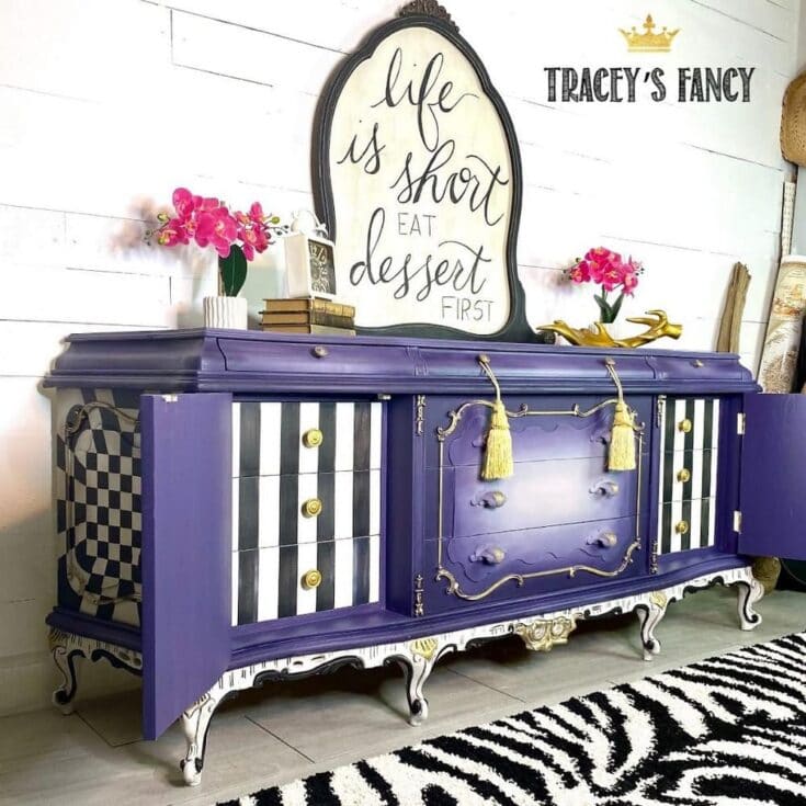 Image for Whimsical Color Blended Dresser