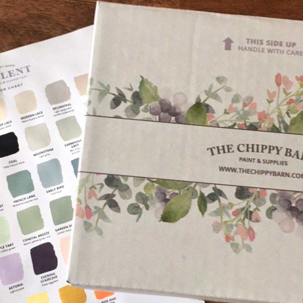 Photo of Amulent by chippy barn paints color samples