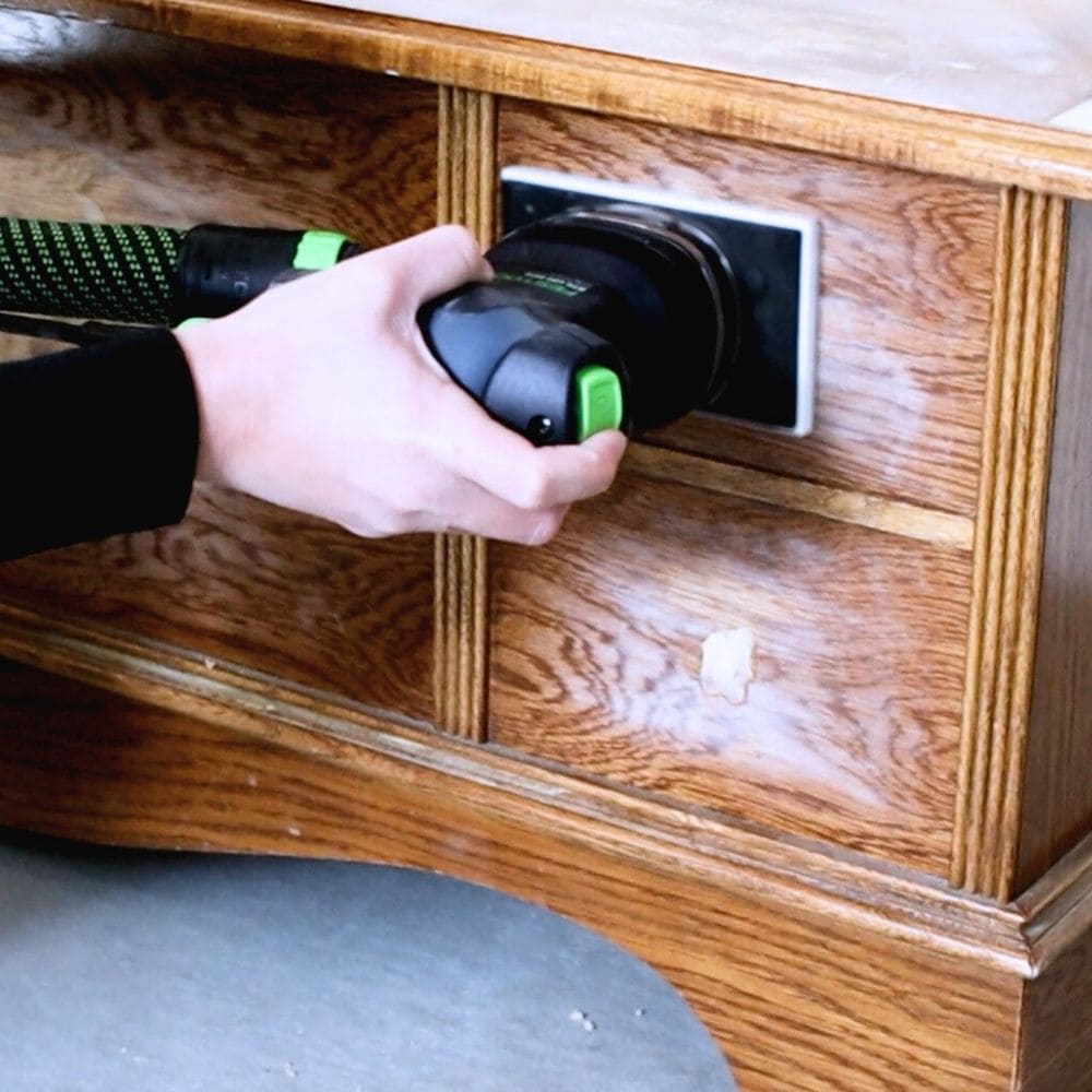 festool RTS sander working better for furniture with corners