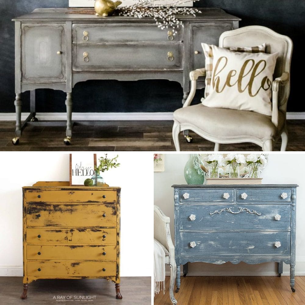 Crackle Painted Furniture