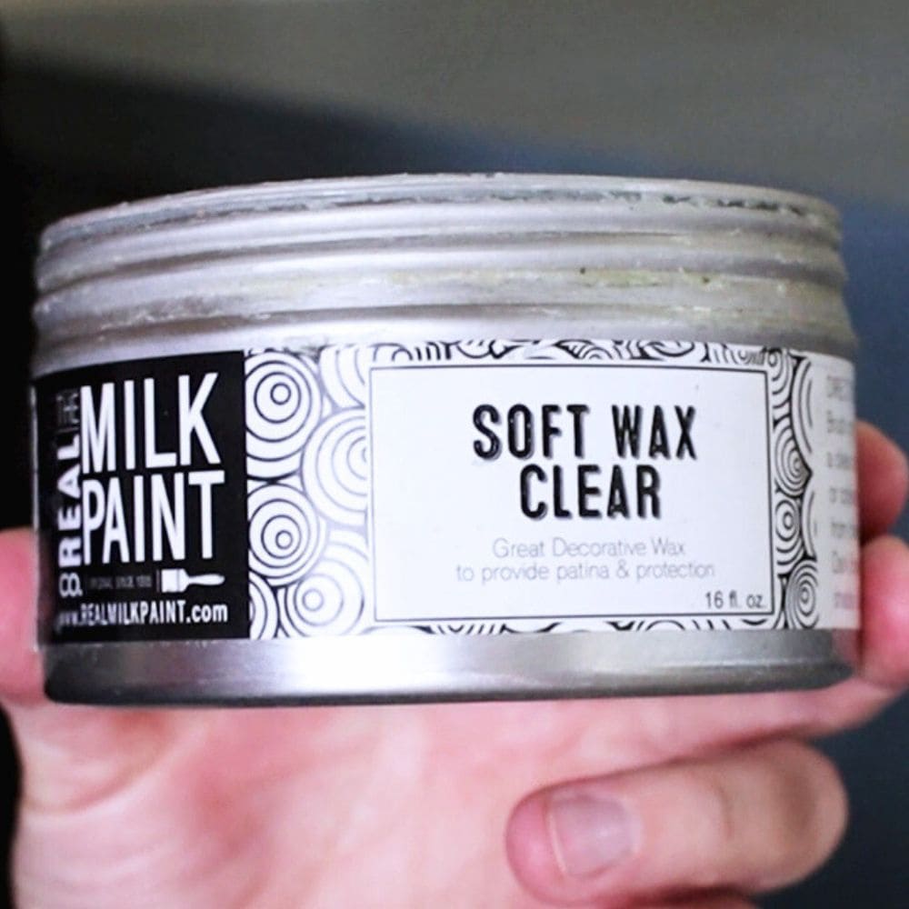 photo of furniture wax in a can