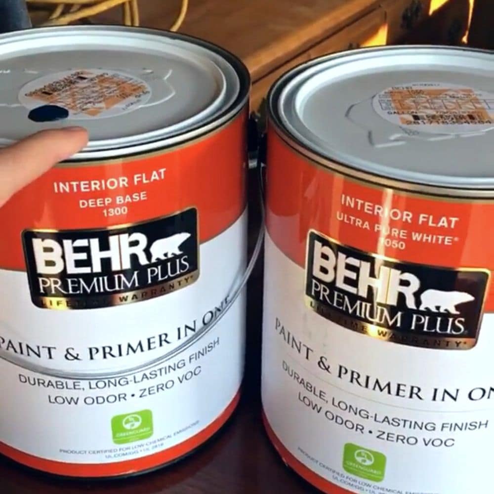 photo of paint to use for the makeover
