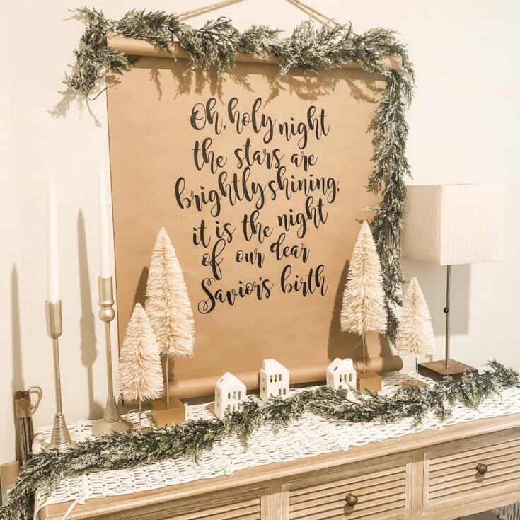 Image for DIY Farmhouse Christmas Scroll