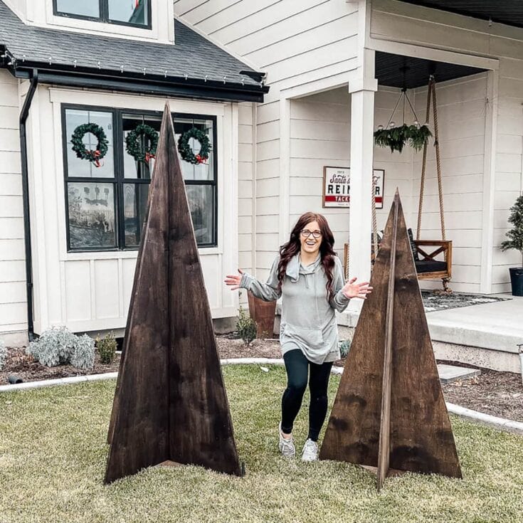 Image for Easy DIY Wood Christmas Trees