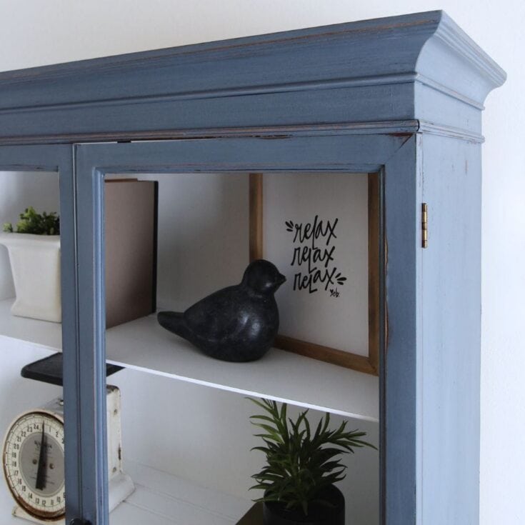 Image for DIY Blue China Hutch
