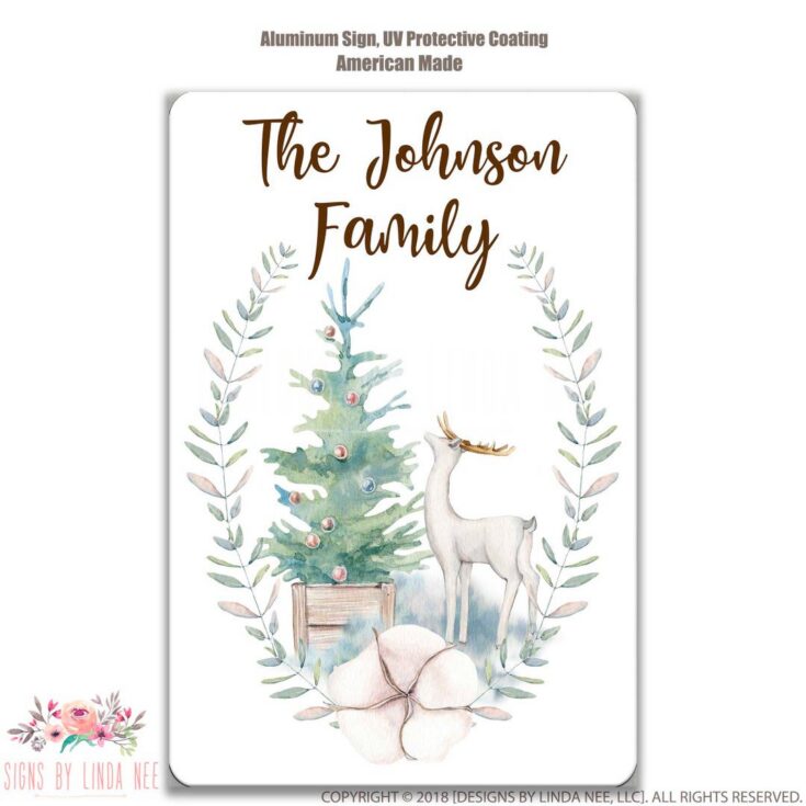 Image for Personalized Family Name Sign