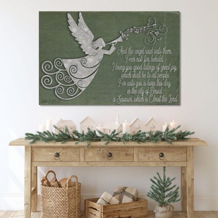 Image for The Story of Christmas Luke 2 Sign