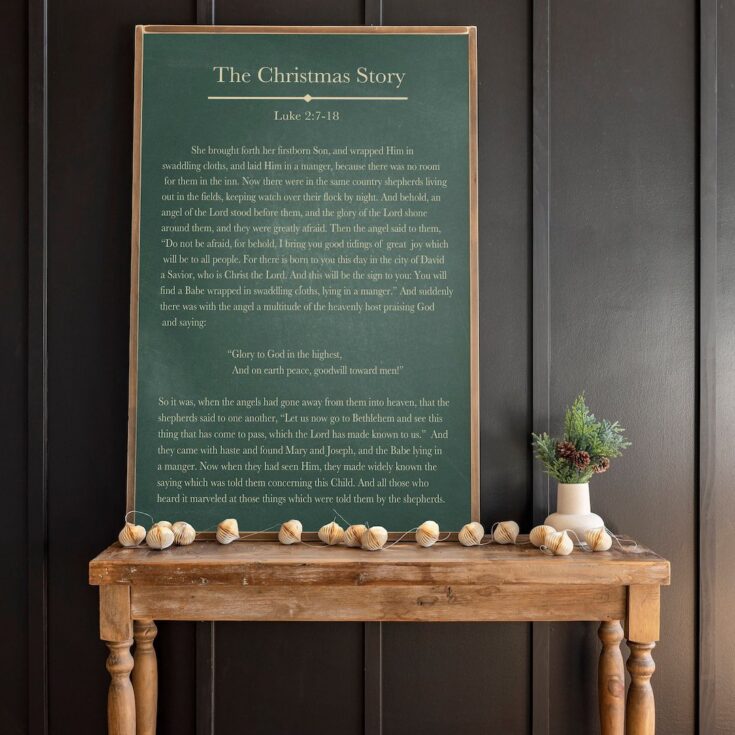 Image for The Christmas Story Sign