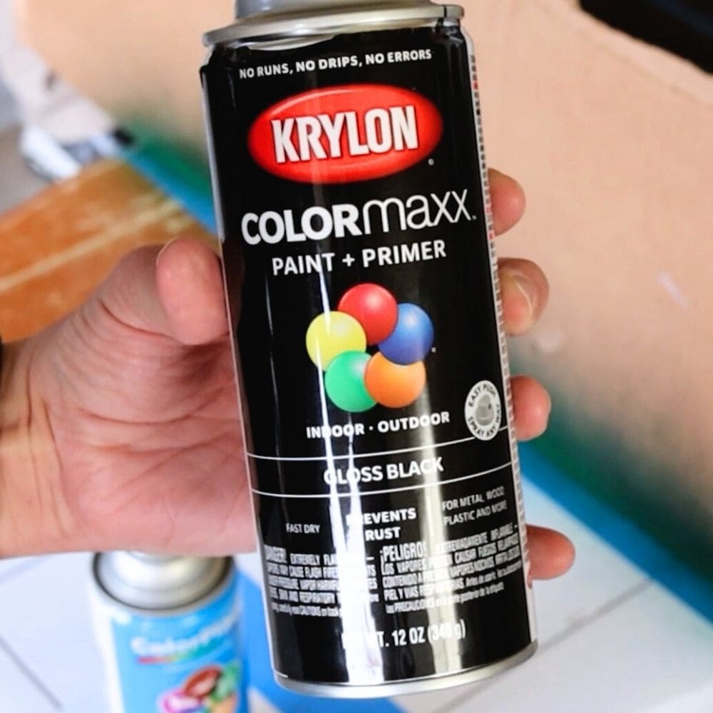 photo of Krylon COLORmaxx Spray Paint in a can