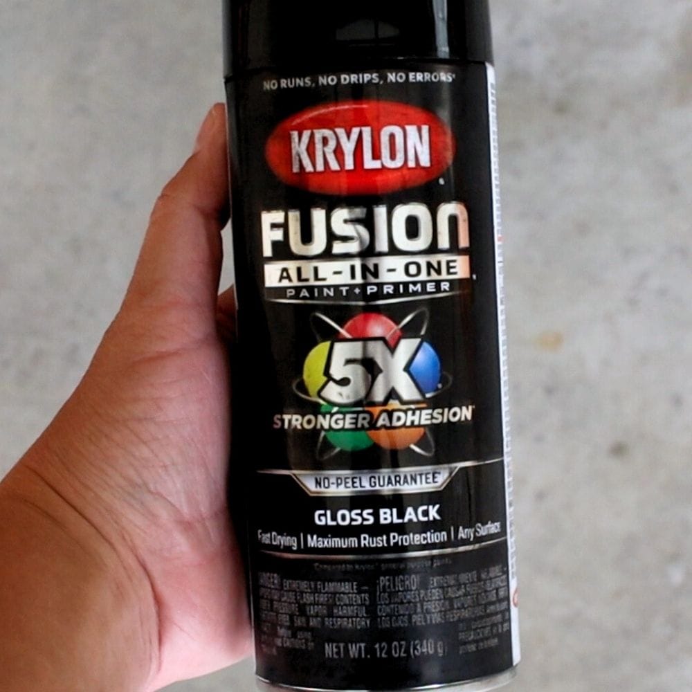 photo of Krylon Fusion Spray Paint in a can