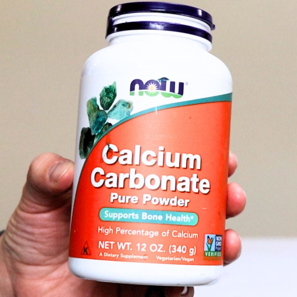 photo of calcium carbonate powder