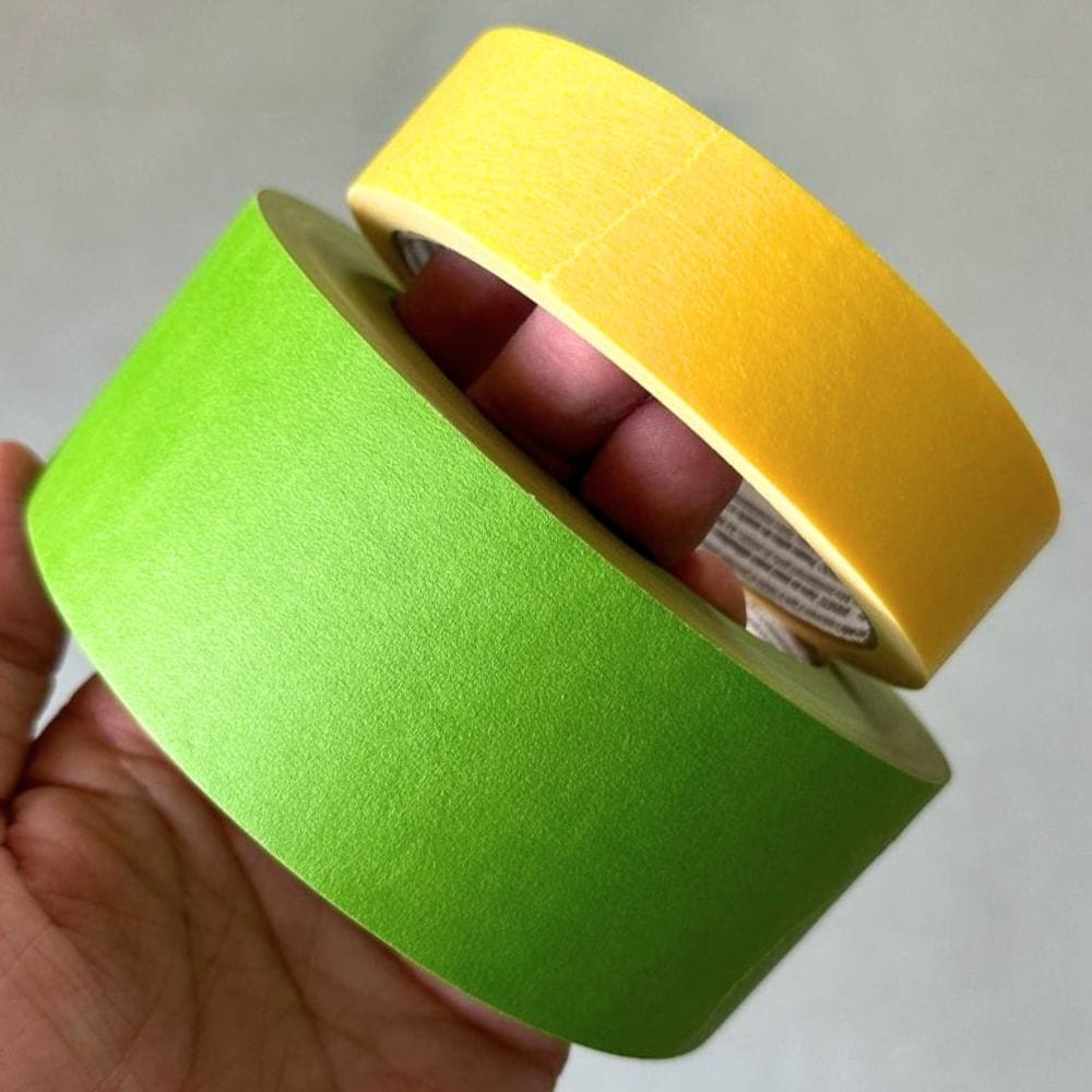 photo of two different types of Frog Tape