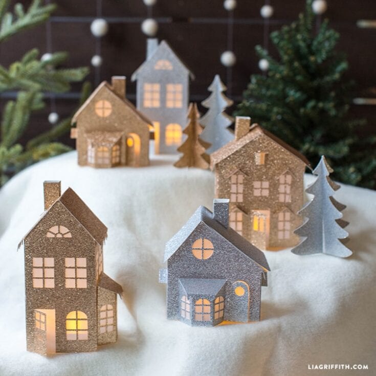 Image for 3D Paper Christmas Village