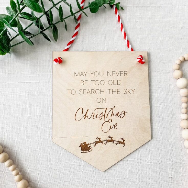 Christmas Wall Hanging Sign