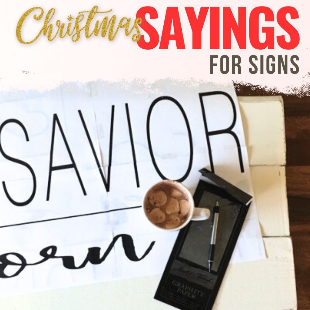 Christmas Sayings for Signs