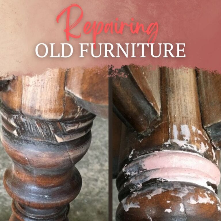 Repairing Old Furniture