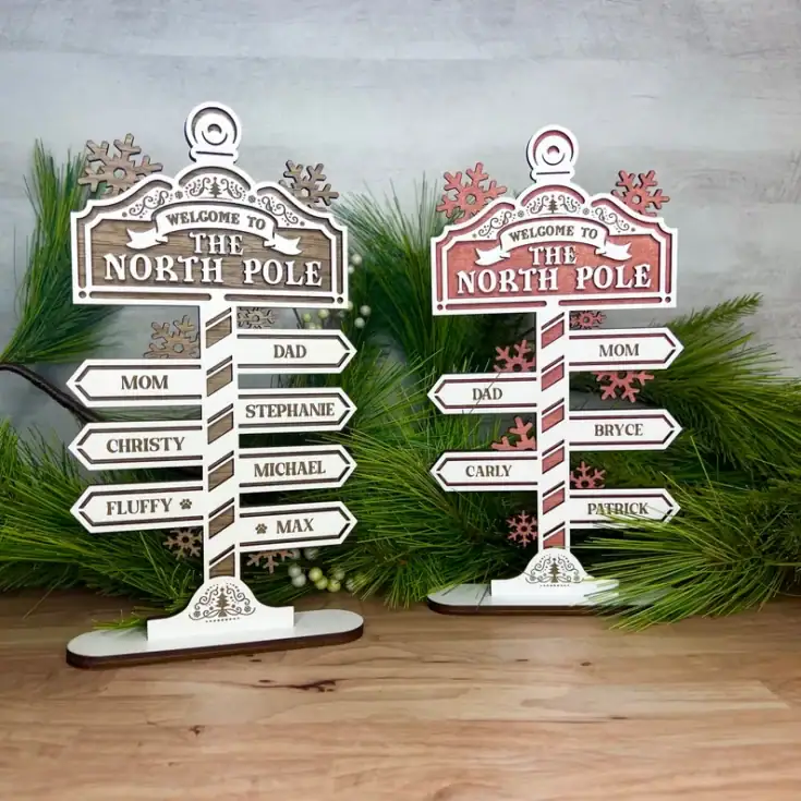 Image for Personalized Christmas Family Decor