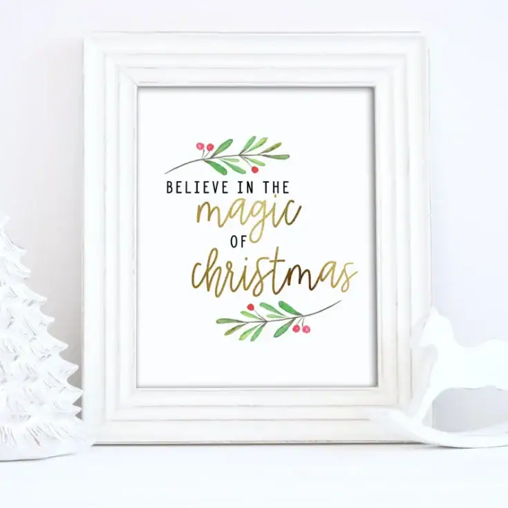 Image for Believe in the Magic of Christmas Digital File