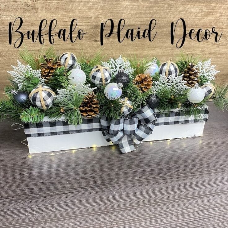 Buffalo Plaid Decor