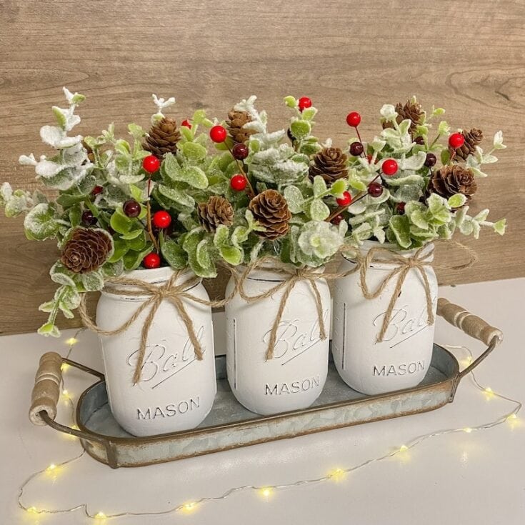 Image for Winter Jar Centerpiece