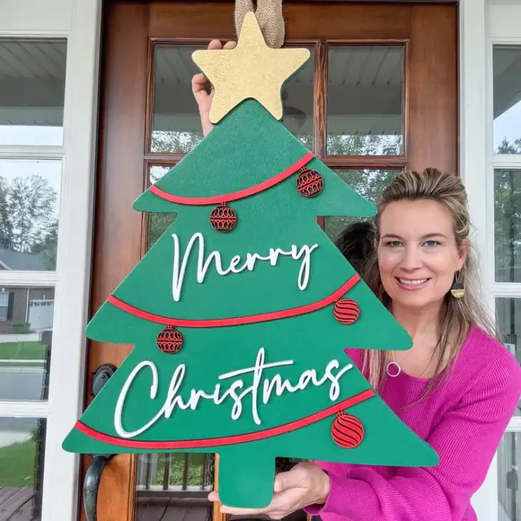 Image for Christmas Tree Door Hanger