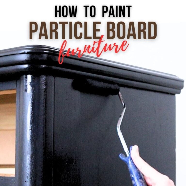 How to Paint Particle Board Furniture