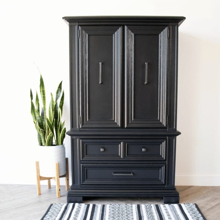 Image for Modernized Armoire Makeover