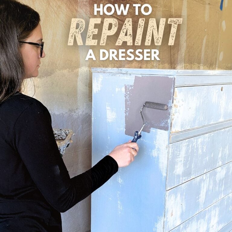 How to Repaint a Dresser