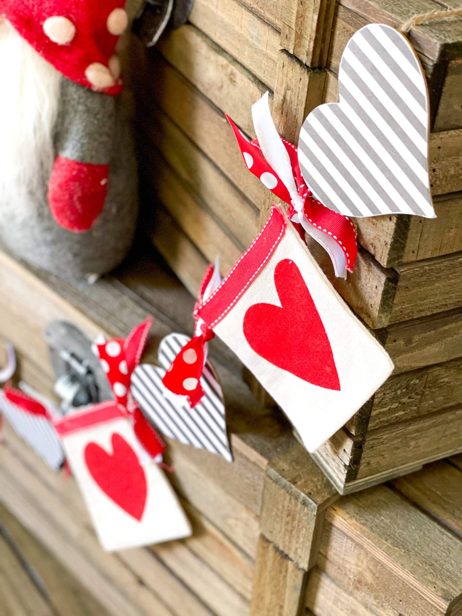 Dollar Store Valentine Decorations
