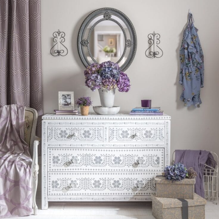 Image for DIY Faux Bone Inlay Dresser