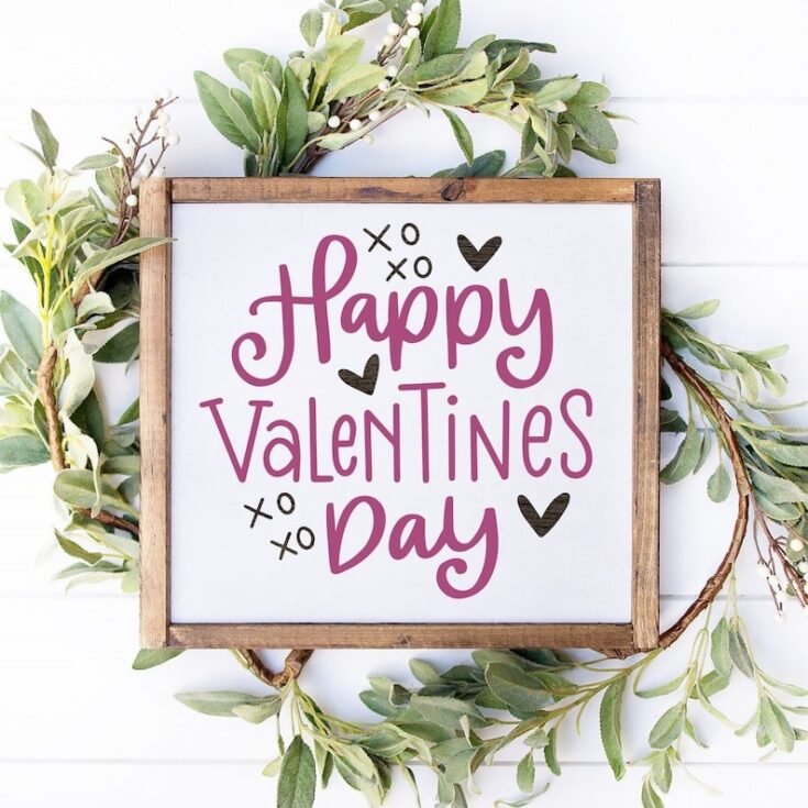 Happy Valentine's Day Sign
